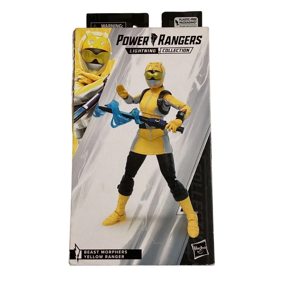 Power Rangers Lightning Collection Beast Morphers Yellow Ranger Zoey Reeves Acti